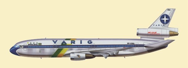 Varig Douglas Dc 10 30